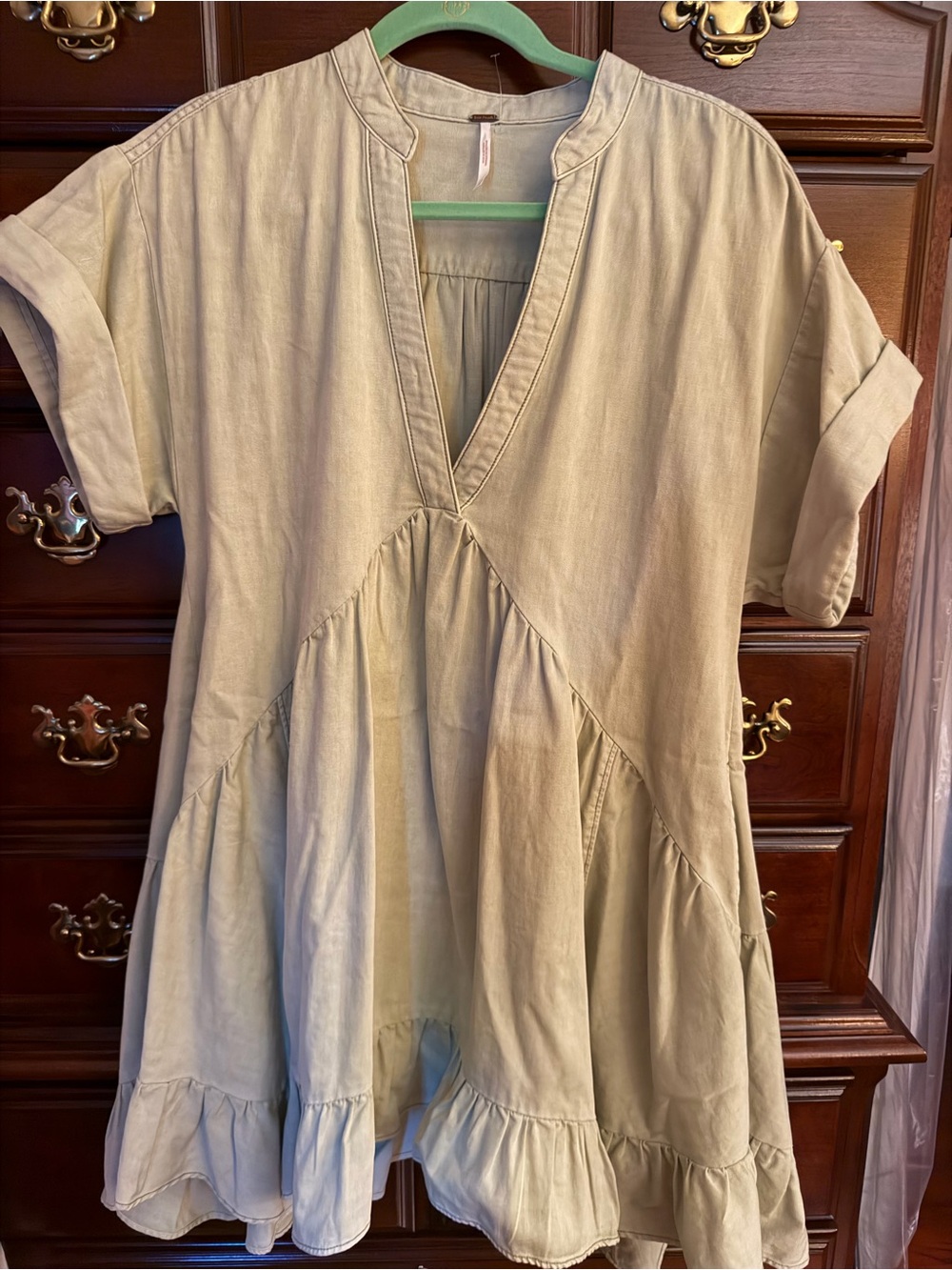 Free People Agnes Dress Green